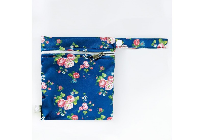 Mini sac à collation imperméable-La Petite Ourse- Fleur vintage